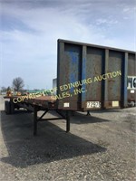 1998 WABASH 45' FLAT BED SEMI TRAILER