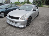 2004 INFINITY G35 227377 KMS