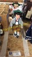 German boy & girl doll set