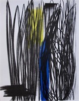 Hans Hartung Composition 1973 Original Lithograph