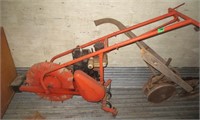 Orange garden cultivator