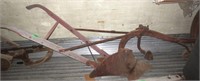 Horse drawn plow