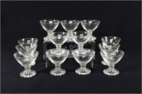 Anchor Hocking Boopie Champagne Glasses
