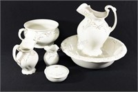 Royal Semi-Porcelian Hanley Pitcher & Basin Set