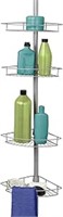 Zenna Home Tension Pole Shower Caddy 4 Basket