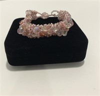 Hand Made Seed Bead Bracelet