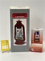 IH Lantern & Matchbox Holder