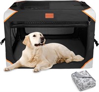 Collapsible Dog Crate-Portable 36.0L x 25.0W