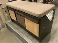 Entry Bench with Lower Storage - approx. 3ft long