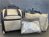 Travelon Underseat Wheeled Carry On Luggage