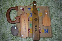 Misc. wood items