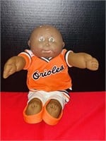Vintage 1986 Cabbage Patch Doll - Baseball Orioles