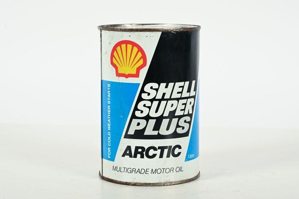 SHELL SUPER PLUS ARCTIC MOTOR OIL LITRE CAN