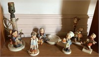 Lot of 6, Hummel Figurines (as is)