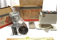 Vtg Hamilton Beach Power Unit & Salad Maker Attach