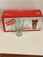 Coca Cola 8 Soda Glasses