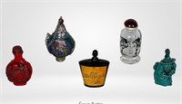 Vintage Asian Chinese Snuff Bottles