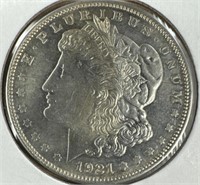 1921-D Silver Morgan Dollar