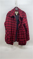 Men’s LL Bean Plaid Wool Coat