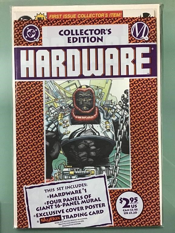Hardware #1 (factory sealed w/ poster & card)