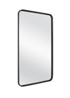 Rounded Metal Frame Vanity Mirror