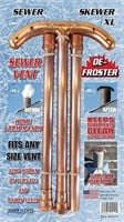 Sewer Skewer XL Vent Defroster for Sewer Pipes & R
