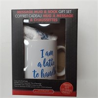 Message Mug & Sock Gift Set