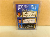 Iconic Ink Ruth / Mantle / Jeter