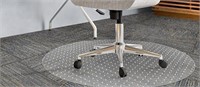 Office Chair Mat For Carpets, 36" Ã— 36" Round C