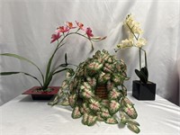 THREE MORE HOME DECOR FAUX PLANTS! ORCHIDS AND