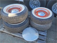 (2)  165R15 86S & (2) P235/75R15 105S Tires