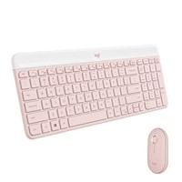 Logitech MK470 Keyboard - Pink ( In showcase )