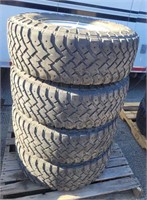 (4) Tires on Wheels