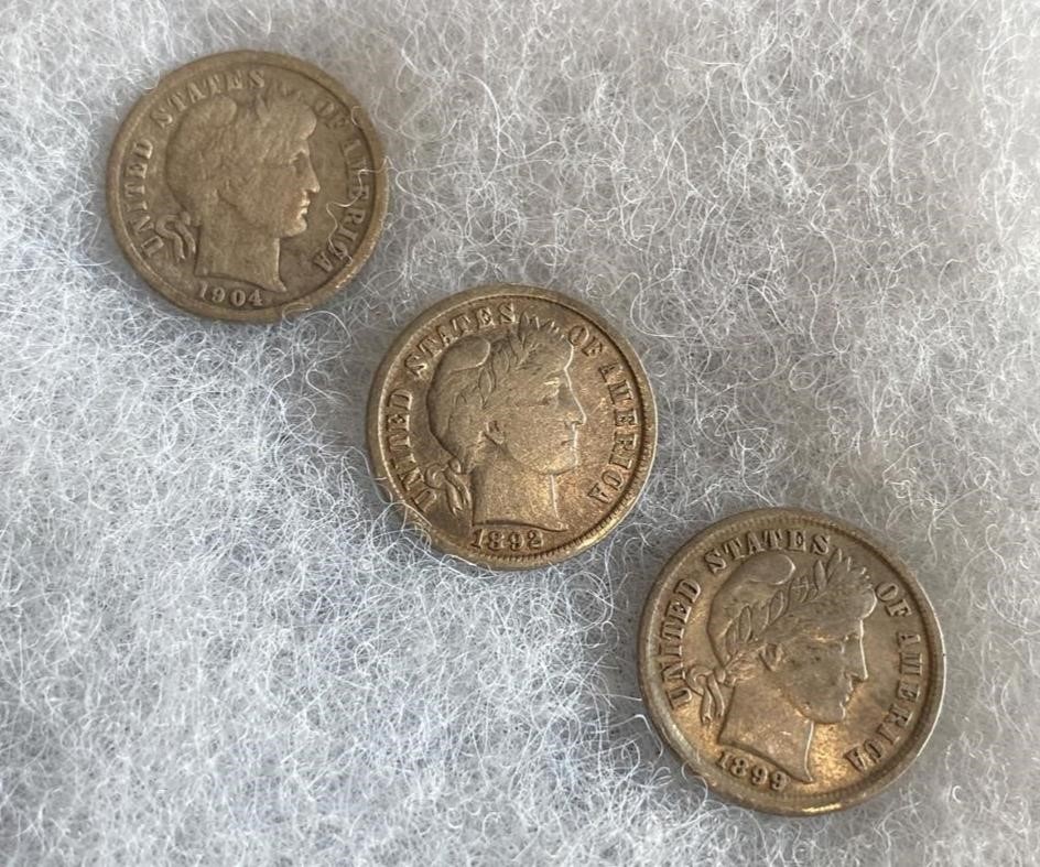 3 Barber Dimes