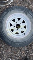 B78-13 tire and rim