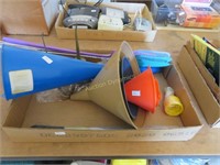 Lot: Funnels, Fly Swatters