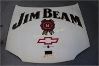 Jim Beam Racing Car Hood