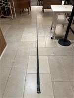 fishing rod, extendable to 19.5 feet