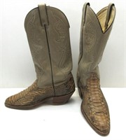 Snake Skin Cowboy Boots