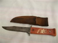 Moose Handle Hunting Knife 4.5" Blade