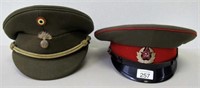 Two Military police hats