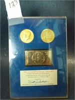 US Bicentennial gold set 1976