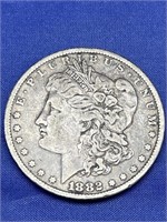 1882 O Morgan Dollar