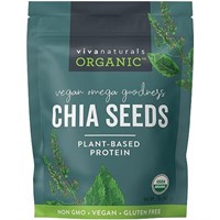 2025 mayViva Naturals Organic Chia Seeds 2 LBs - P