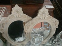 Pair of wall mirrors