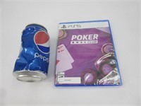 Poker Club, jeu de PS5 neuf