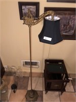 Vintage Cast Iron Floor Lamp (Nice ~ Restored)