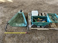 Asst. Yard & Gardening Tools, Lawn Buddy Cart, Etc