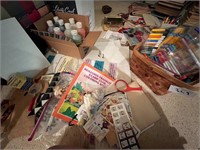 TONS OF ART SUPPLIES- PAINT, MARKERS, PAPER ETC