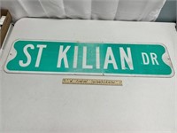 Saint Kilian Drive Road Sign
